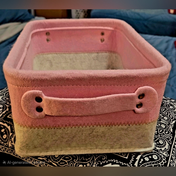 Pink Storage Bins - Picture 3 of 11